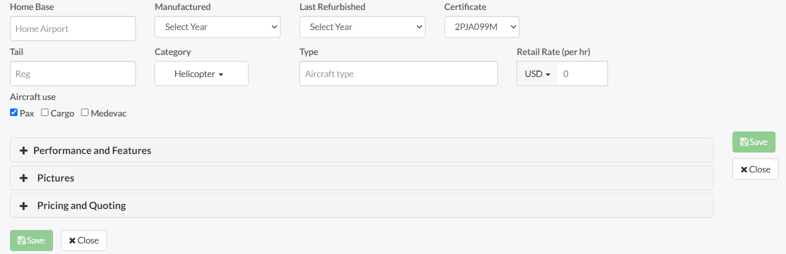 Fly Easy Editing Aircraft Tuvoli
